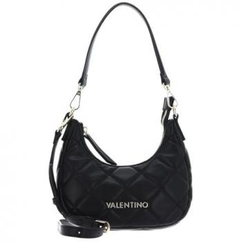 Bolso de mano Valentino Bags Ocarina para mujer en color negro, tamaño 21 cm, con cierre de cremallera