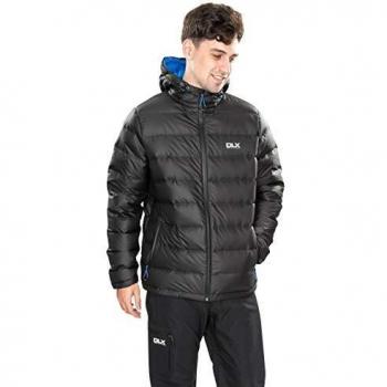 Trespass Ambrose Chaqueta de plumón DLX, Hombre, Negro, Extra-Small