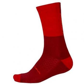 Endura BaaBaa Merino Winter Socks Rust Red - Size: L-XL - Male