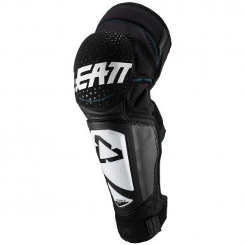 Leatt 3DF Hybrid EXT - Rodilleras Unisex Infantil, Color Blanco y Negro
