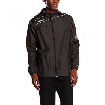 uhlsport Stream 3.0 Chubasqueros, Hombre, Negro/Blanco, XS