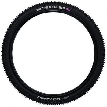 Schwalbe Cubierta De Mtb Dirty Dan Super Gravity Addix Ultra Soft Tubeless 27.5´´ X 2.35