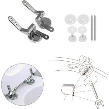 Kit Bisagra para Asiento de Wc