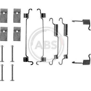 Kit de Accesorios A.B.S. 0735Q para Zapatas de Freno - Compatible con HONDA CIVIC 6 y ROVER 200 Cabriolet