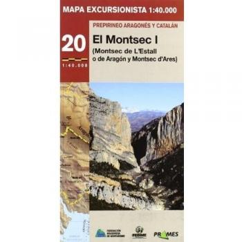 Mapa Excursionista El Montsec I
