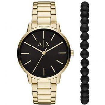 Armani Exchange Reloj Analógico para de los Hombres de Cuarzo con Correa en Acero Inoxidable AX7119