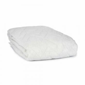 Protector de Colchón Blanco 150 x 190 cm (6 Unidades) - Material Resistente y Fácil de Lavar