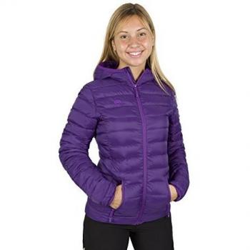 Izas Musa Chaqueta De Plumas, Mujer, Morado Oscuro/Morado, XS