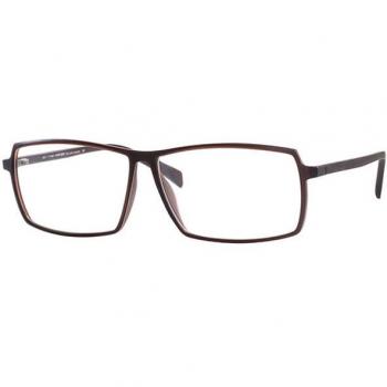Italia Independent II 5562 044.000 Men's Eyeglasses Brown Size 58 - Frame Only with Blue Light Block Available