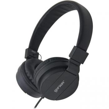 Auriculares Gorsun GS778 Estéreo Plegables con Graves, Conexión 3.5mm AUX para Teléfono, MP3 y MP4