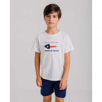 Camiseta La Ormiga 1071060303 de niño con print en el pecho