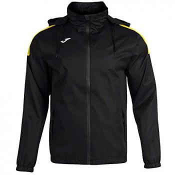 Chubasquero Trivor Hombre Negro Amarillo