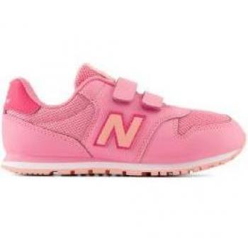Zapatillas New Balance para niños 500 Hook & Loop en color rosa