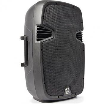 Vonyx SPJ-1200A Altavoz Activo de 600 W con woofer de 12 Pulgadas - Adecuado para música, Canto y discursos