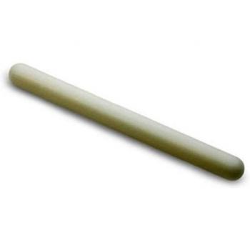 Lacor 68141 - Rodillo de Amasar en Polietileno Antiadherente, 43cm - Color Blanco