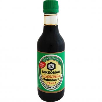 Kikkoman Salsa de Soja Baja en Sal, 250ml