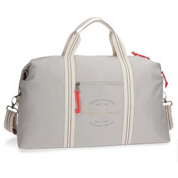 Pepe Jeans Yoga Bolsa de Viaje, 51 cm, 30.6 litros, Gris