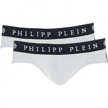 Philipp Plein Elevated White Boxer Shorts Twin-Pack - L