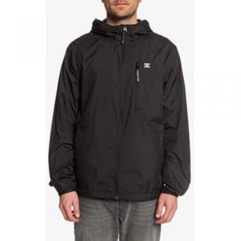 DC Shoes Dagup - Cortaviento Resistente Al Agua Comprimible Para Hombre Cortaviento Resistente Al Agua Comprimible, Hombre, black, XS