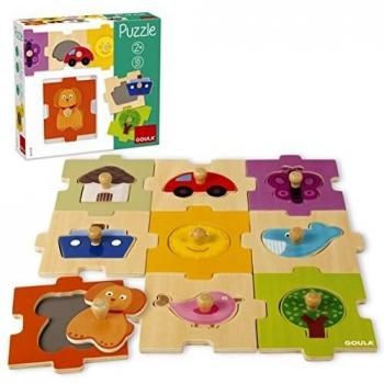 Goula- Puzzle Intercambiable 18 Pzas