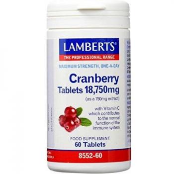 Lamberts Arandano Rojo 18750mg - 60 Tabletas