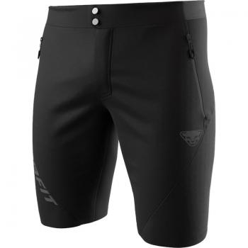 Dynafit Pantalones Cortos Transalper2 Light DST para montaña, color negro, modelo M, fabricados con tejido Dynastretch