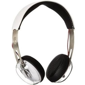 Skullcandy Grind - Auriculares de superficie con tecnología de control de reproducción TapTech, blanco, multicolor