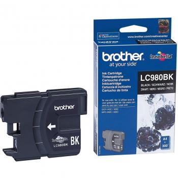 Brother LC980BK - Cartucho de tinta para impresoras