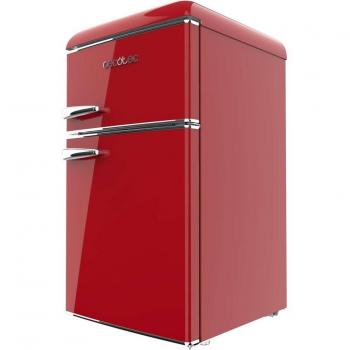 Cecotec Bolero CoolMarket 2D Origin 86 Red E Frigorífico Mini Retro de 86 litros