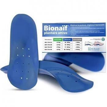 Plantare Activo Preformado Bionaif Color Azul Grande 2 Piezas