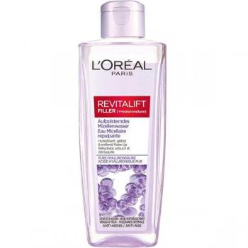 L'ORÉAL PARIS REVITALIFT Filler - Agua Micelar Reafirmante, 200 ml - Cuidado facial Hidratación Agua micelar voluminizadora Filler