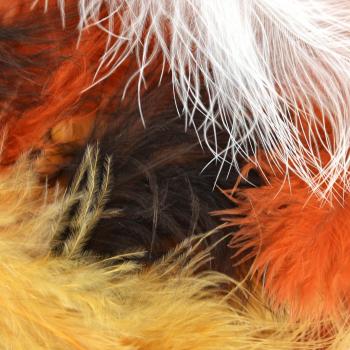 Touch de la Naturaleza 38060 Esponjoso Plumas, 7 Gramos, 7 mm Natural Mix