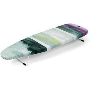 Brabantia Morning Breeze Tabletop Ironing Board S, 95x30 cm with Collapsible Legs and Storage Hook