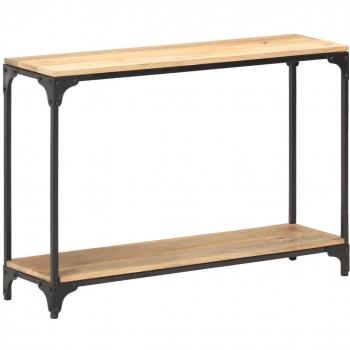 vidaXL Console Table 110x30x75 cm Solid Mango Wood