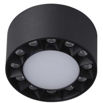 Aplique de Techo LED 18W - UGR18 - Driver Eaglerise - Blanco Cálido - Negro