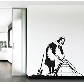 MYVINILO - Vinilo decorativo - Maid / negro