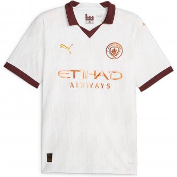 Puma Manchester City 2023/24 Replica Away Shirt - White - Men's Size S