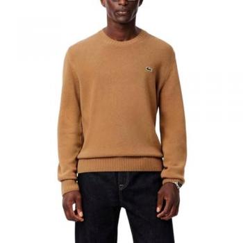 Lacoste Men's Brown Sweater Size L Regular Fit