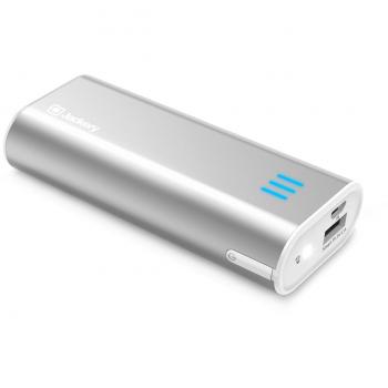 Cargador Portátil -Jackery bar 6000mAh Cargador Móvil Batería Externa Power Bank Célula Litio Panasonic 5V/2.1A para Smartphones iPhones Android MP3 Kindle Cámaras Digitales y tableta