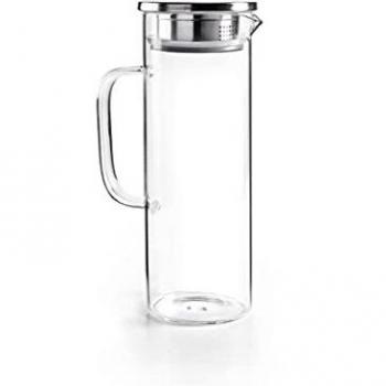 Jarra de Agua Ibili en Vidrio Borosilicato, Capacidad 1.2 Litros