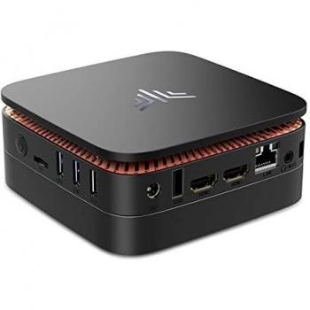Mini PC Windows 10 Pro, NiPoGi 12GB RAM 256GB ROM Procesador Pentium J4205 Ordenadores de sobremesa, Soporte 4K HD, 2.4G + 5G Dual WiFi, Gigabit Ethernet, Bluetooth 4.2 Micro PC