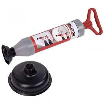 KREATOR KRT563005 Desatascador Bomba De Vacío, Rojo
