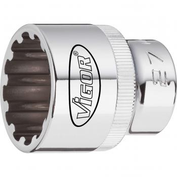 Vigor - Llave de vaso multiperfil