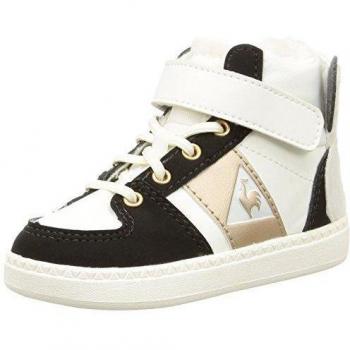 Le Coq Sportif Rebond Mid Inf Animal Face - Zapatos primeros pasos de material sintético para niña Blanc Cassé