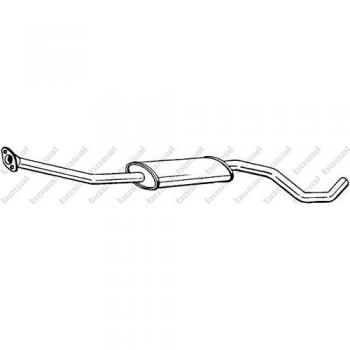 BOSAL 284-925 Middle Silencer