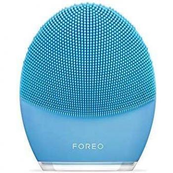 Foreo Luna 3 Piel Mixta, Cepillo De Limpieza Facial, Masajeador Facial Eléctrico, Skin Care Ultrahigiénica, Exfoliante Facial Para Llevar De Viaje, Cepillo De Silicona, Conexión Por App
