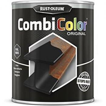Pintura Protectora Anticorrosiva CombiColor Original Negra RAL 9005 750ml