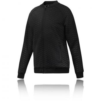 Reebok Bomber Jacket Chaqueta, Mujer, Negro