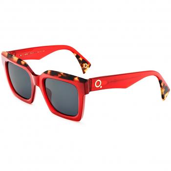Etnia Barcelona Kate Polarized Women's Sunglasses Red Size 53