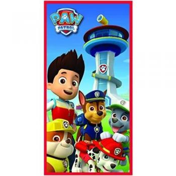 Halantex Sp Toalla Playa Paw Patrol 6, 100% Poliester Microfibra, Color Uníco, 70 x 140 cm